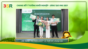 3SR tại cuộc thi ý tưởng khởi nghiệp VNU 2021