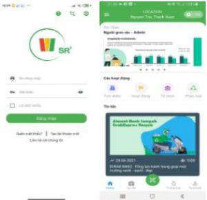 SR1- Mobile App hỗ trợ công đồng thu gom rác tái chế tích điểm đổi quà
